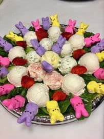 Loaded bagel sandwich